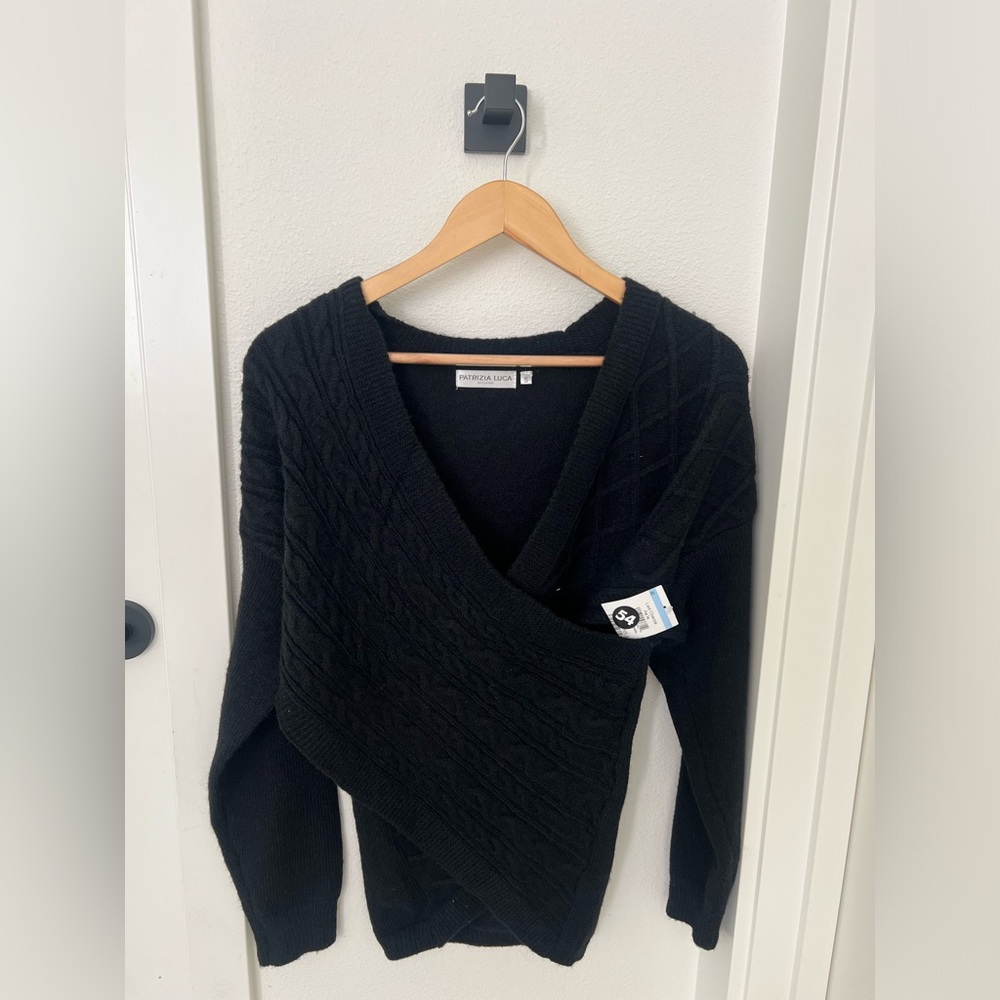 Cozy cross over sweater